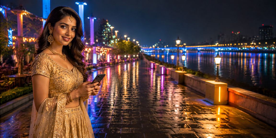 Indian mobile user making UPI payment transaction