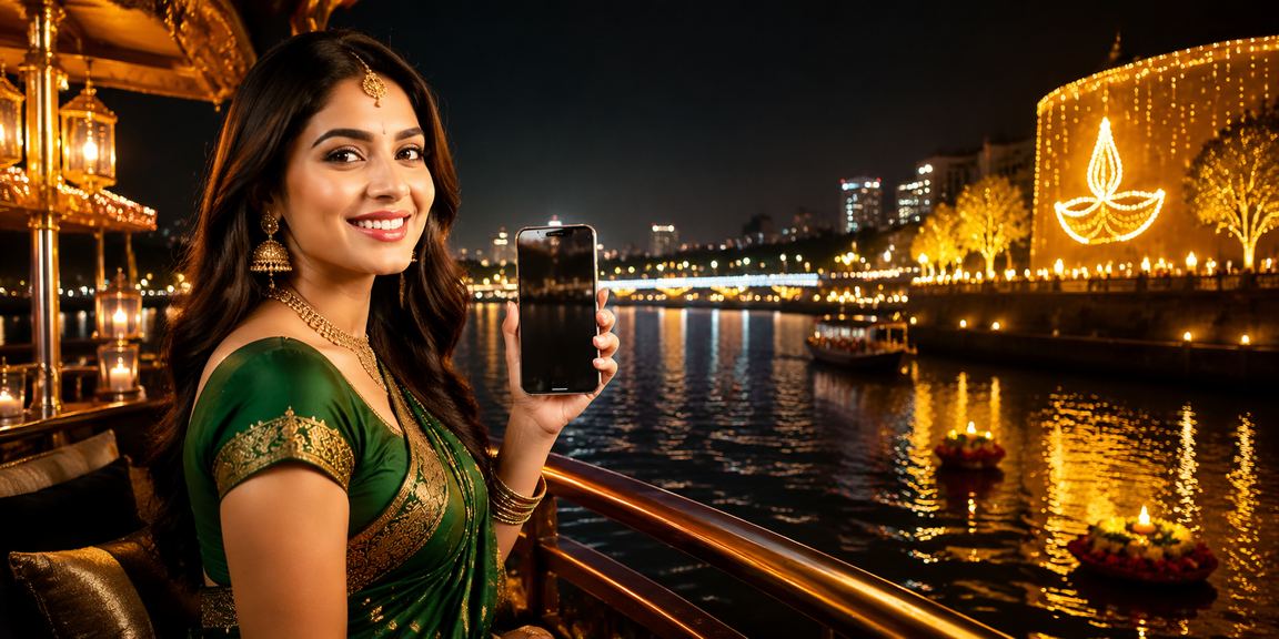 Live casino dealer facilitating online gambling session in India